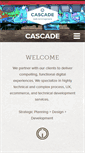 Mobile Screenshot of cascadewebdev.com